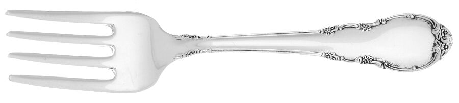 Mignonette (Sterling, 1960, No Monograms) 2 Pc Baby Set (BF, BS) by Lunt Silver-1