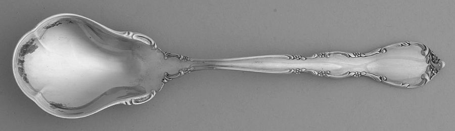 Mignonette (Sterling, 1960, No Monograms) Sugar Spoon by Lunt Silver-1