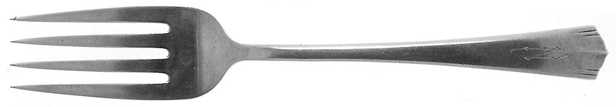 Modern American (Sterling, 1931) Individual Salad Fork by Lunt Silver-1
