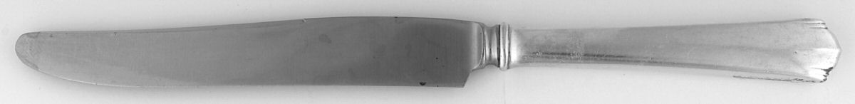 Modern American (Sterling, 1931) New French Hollow Knife with Bolster by Lunt Silver-1