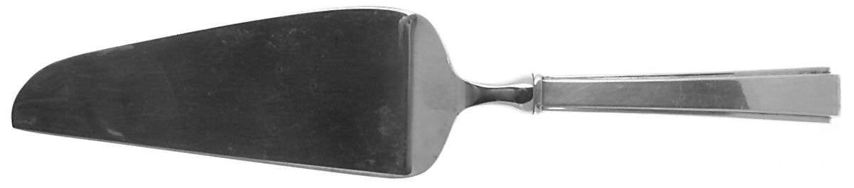 Modern Classic (Sterling, 1934, No Monos) Pie & Cake Server with Stainless Blade by Lunt Silver-1