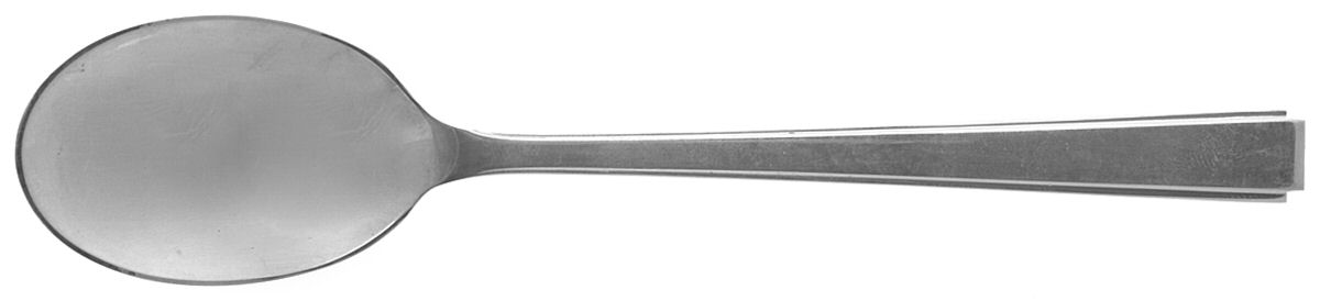 Modern Classic (Sterling, 1934, No Monos) Large Sherbet Spoon by Lunt Silver-1