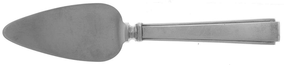 Modern Classic (Sterling, 1934, No Monos) Cheese Server with Stainless Blade by Lunt Silver-1