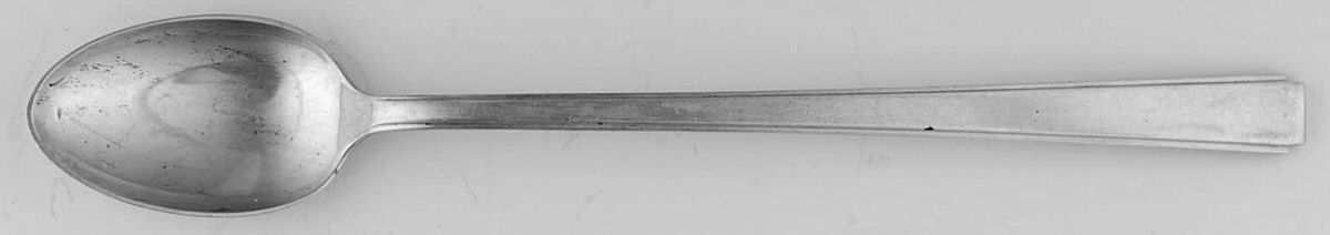 Modern Classic (Sterling, 1934, No Monos) Iced Tea Spoon by Lunt Silver-1