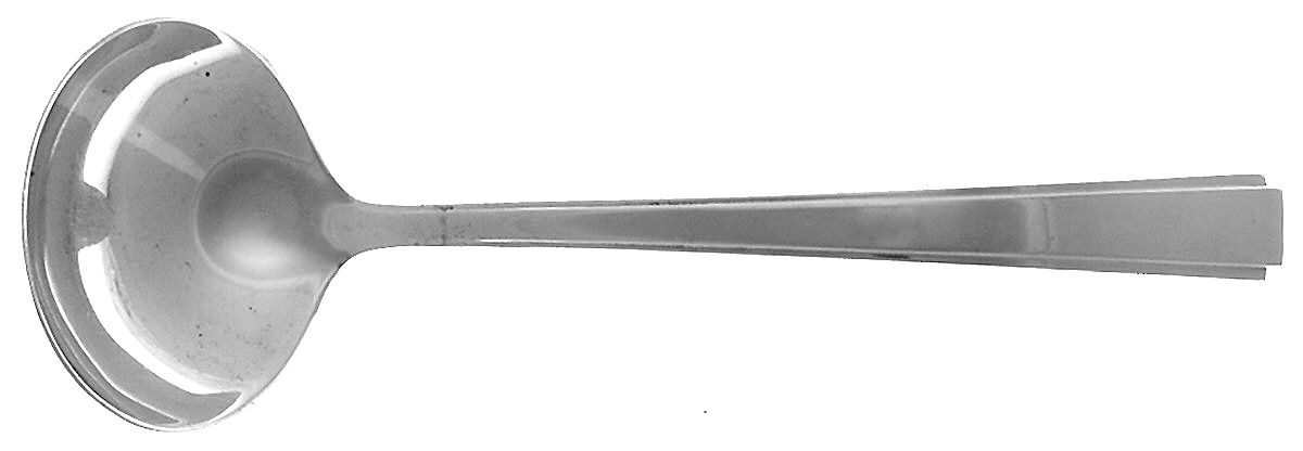 Modern Classic (Sterling, 1934, No Monos) Solid Gravy Ladle by Lunt Silver-1