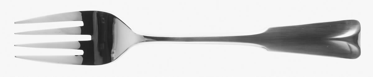 Modern Classic (Stainless, 1980, Satin Handle) Individual Salad Fork by Lunt Silver-1