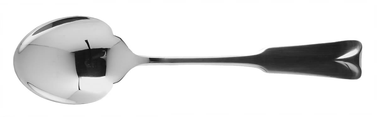 Modern Classic (Stainless, 1980, Satin Handle) Sugar Spoon by Lunt Silver-1