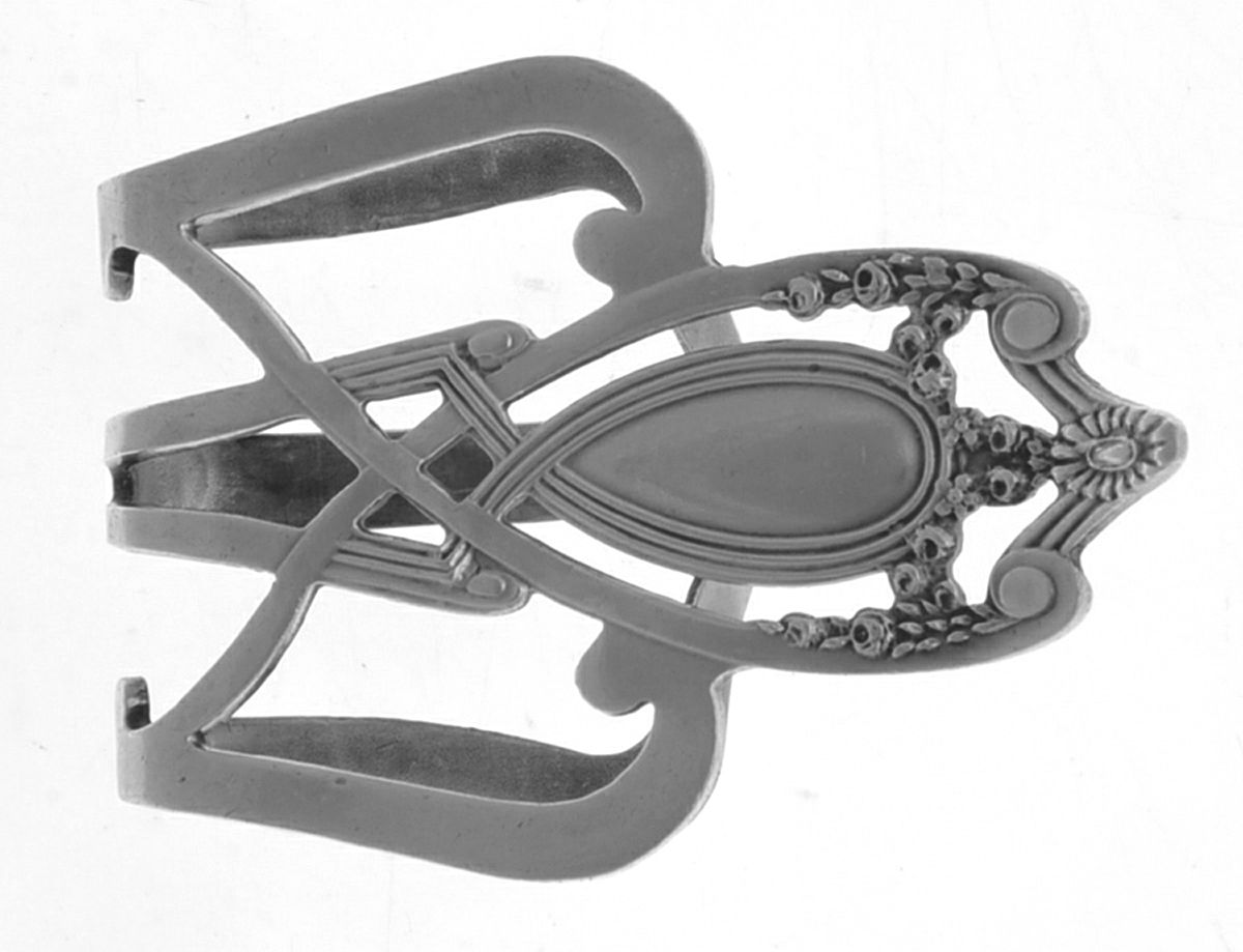 Monticello (Sterling, 1908) Napkin Clip by Lunt Silver-1