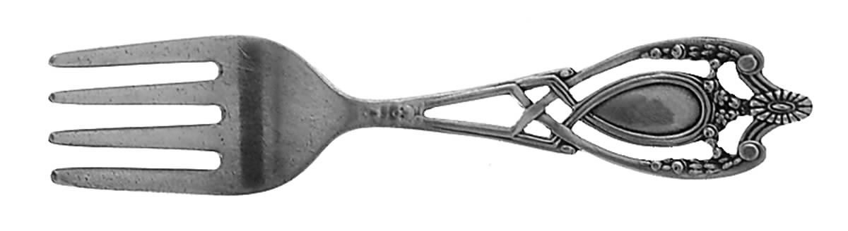 Monticello (Sterling, 1908) Baby Fork by Lunt Silver-1