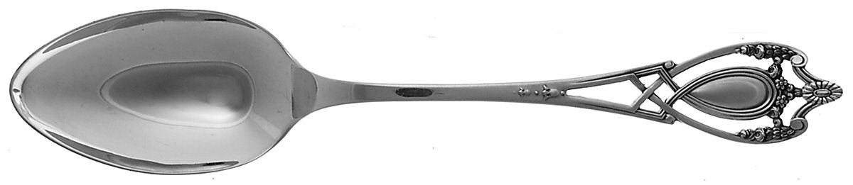 Monticello (Sterling, 1908) Dessert/Oval Soup Spoon by Lunt Silver-1