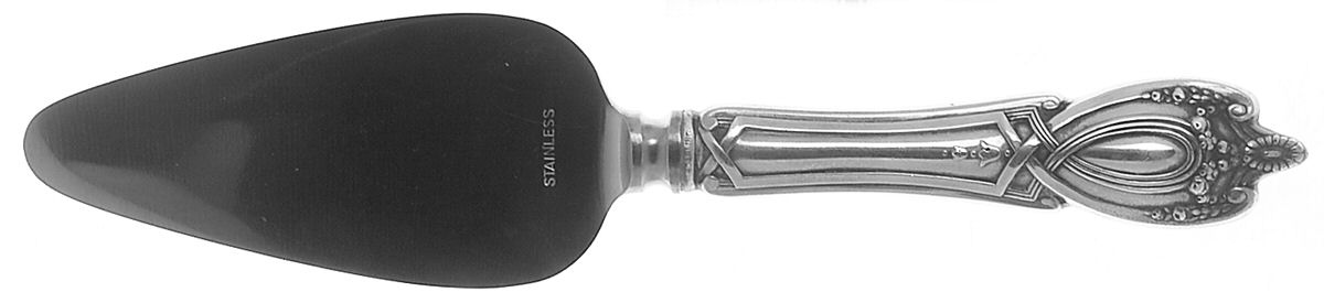 Monticello (Sterling, 1908) Cheese Server with Stainless Blade by Lunt Silver-1