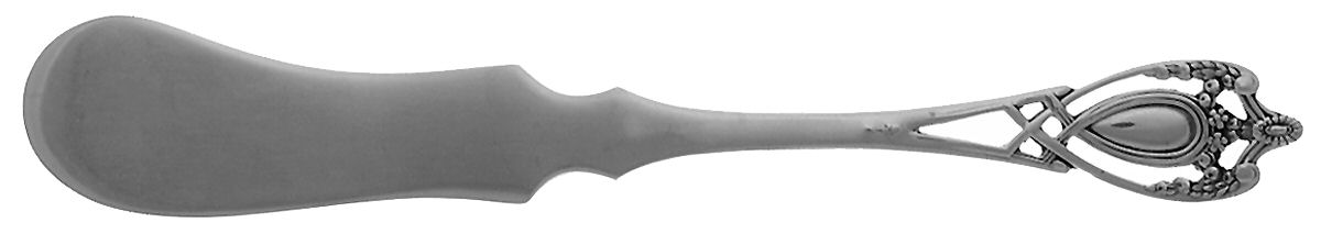Monticello (Sterling, 1908) Flat Handle Butter Spreader by Lunt Silver-1