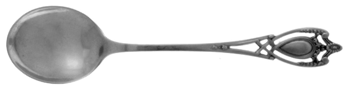 Monticello (Sterling, 1908) Large Chocolate Spoon by Lunt Silver-1