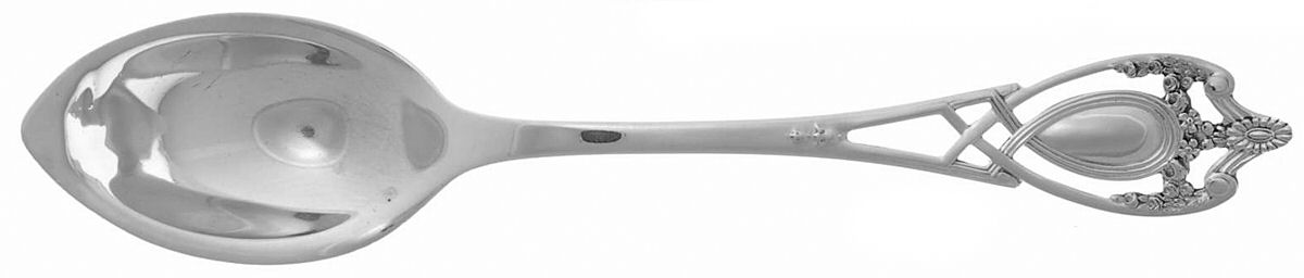 Monticello (Sterling, 1908) Fruit/Orange Spoon by Lunt Silver-1