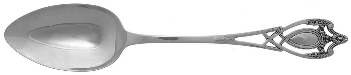 Monticello (Sterling, 1908) Tablespoon (Serving Spoon) by Lunt Silver-1