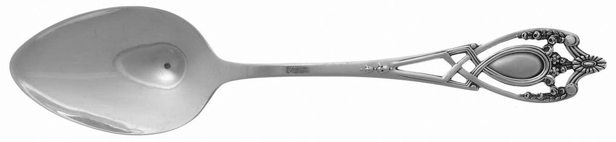 Monticello (Sterling, 1908) Five O'Clock Teaspoon by Lunt Silver-1