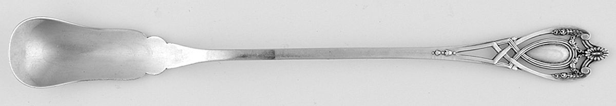 Monticello (Sterling, 1908) Large Horseradish Serving Spoon by Lunt Silver-1