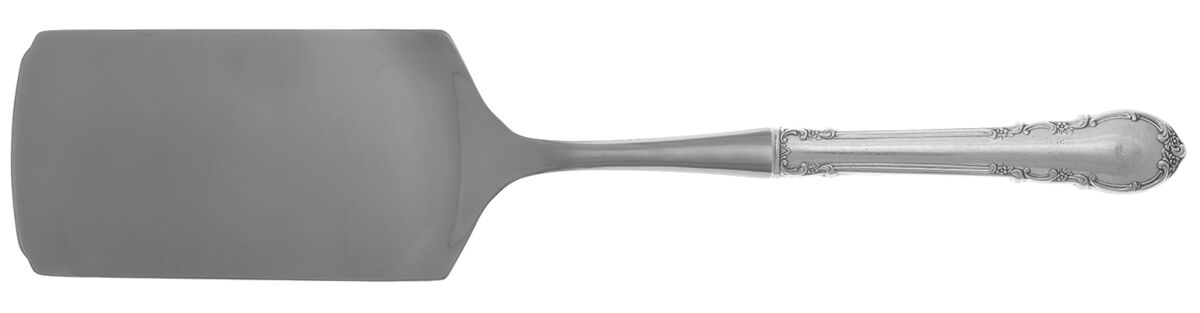 Modern Victorian (Sterling, 1941, No Monos) Lasagna Server with Stainless Blade HC by Lunt Silver-1
