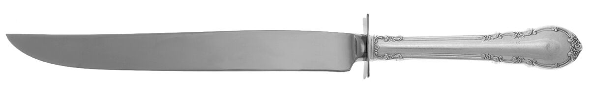 Modern Victorian (Sterling, 1941, No Monos) Carving Knife Small with Stainless Blade HC by Lunt Silver-1