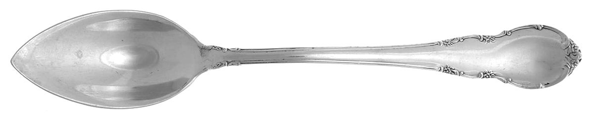 Modern Victorian (Sterling, 1941, No Monos) Fruit/Orange Spoon by Lunt Silver-1
