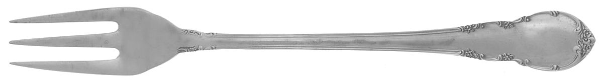 Modern Victorian (Sterling, 1941, No Monos) Cocktail/Seafood Fork by Lunt Silver-1