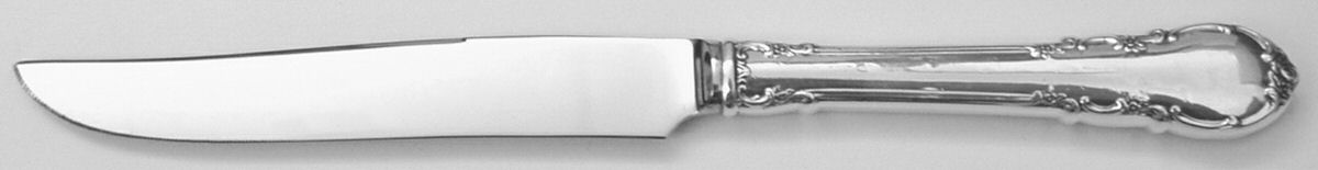 Modern Victorian (Sterling, 1941, No Monos) Individual Steak Knife Hollow Handle by Lunt Silver-1