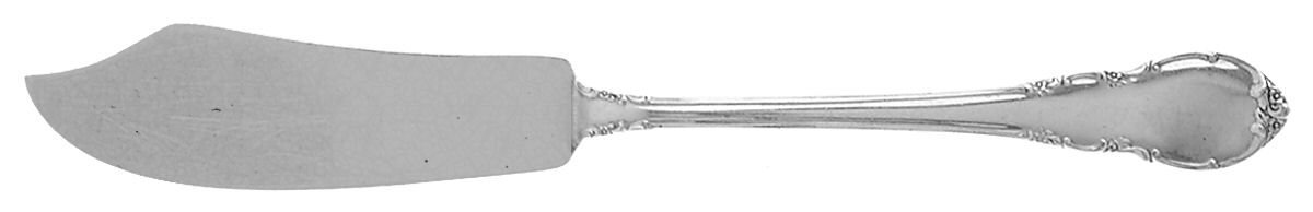 Modern Victorian (Sterling, 1941, No Monos) Flat Handle Master Butter Knife by Lunt Silver-1