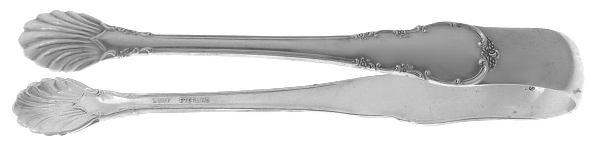 Modern Victorian (Sterling, 1941, No Monos) Sugar Tongs by Lunt Silver-1