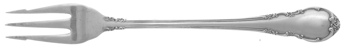 Modern Victorian (Sterling, 1941, No Monos) Fork-Pickle/Olive-Short Handle by Lunt Silver-1