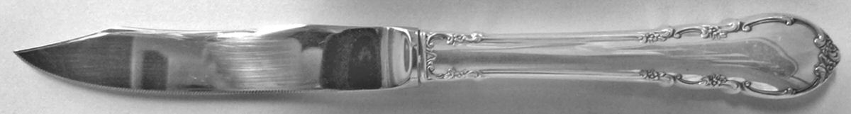 Modern Victorian (Sterling, 1941, No Monos) Individual Fruit Knife with Stainless Blade by Lunt Silver-1