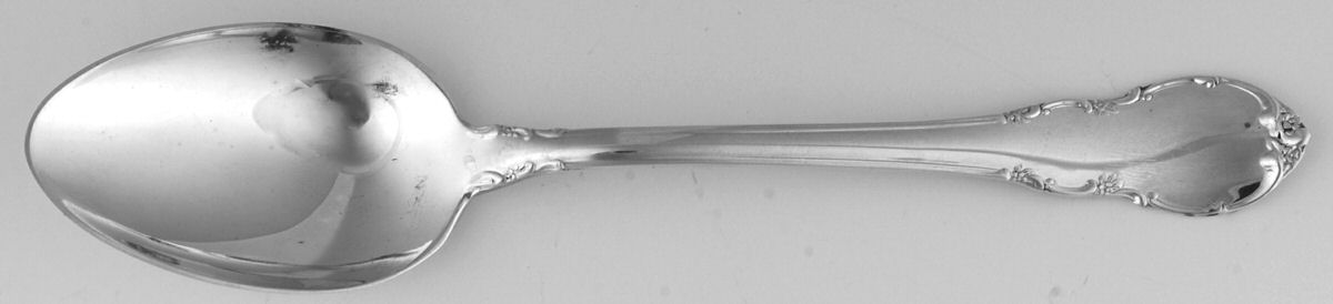 Modern Victorian (Sterling, 1941, No Monos) Dessert/Oval Soup Spoon by Lunt Silver-1