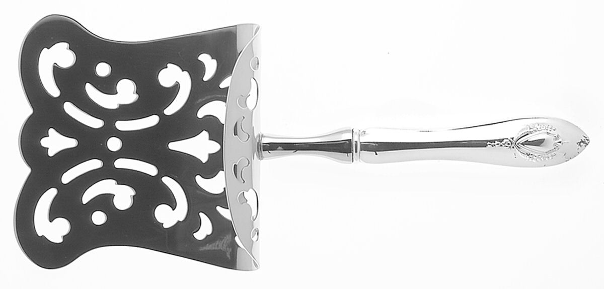 Mount Vernon (Sterling, 1905) Hollow Asparagus Server with Silverplate Hood by Lunt Silver-1