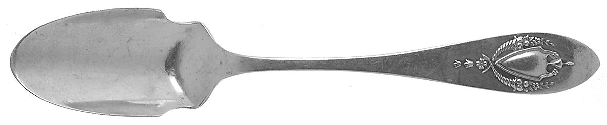 Mount Vernon (Sterling, 1905) Solid Medium Cheese Scoop by Lunt Silver-1