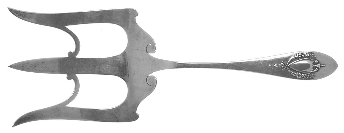 Mount Vernon (Sterling, 1905) Solid Toast Serving Fork by Lunt Silver-1
