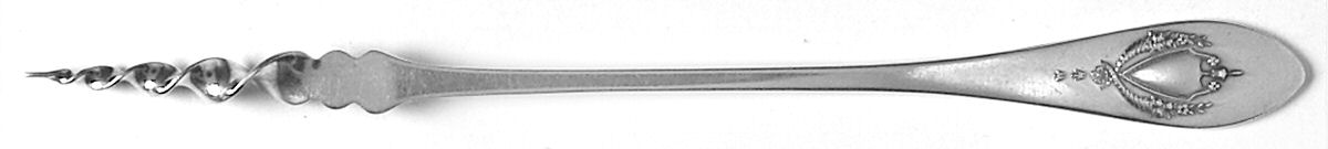 Mount Vernon (Sterling, 1905) One Tine Butter Pick by Lunt Silver-1