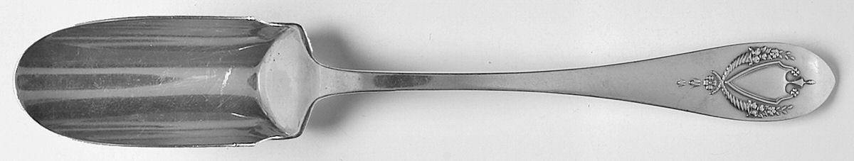 Mount Vernon (Sterling, 1905) Solid Large Cheese Scoop by Lunt Silver-1