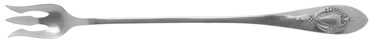 Mount Vernon (Sterling, 1905) Long Handle Pickle/Olive Fork by Lunt Silver-1