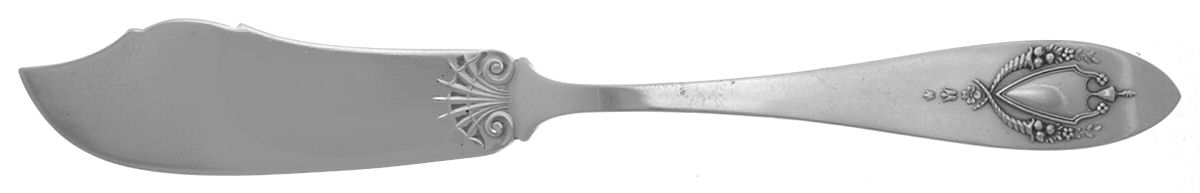 Mount Vernon (Sterling, 1905) Flat Handle Master Butter Knife by Lunt Silver-1