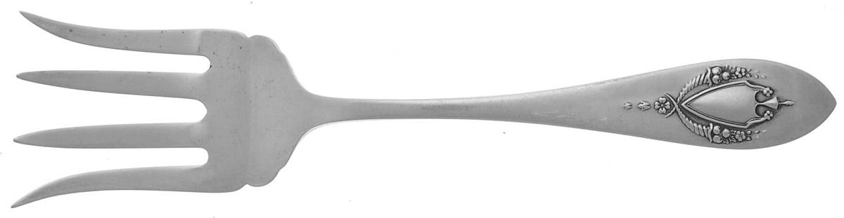 Mount Vernon (Sterling, 1905) Small Chipped Beef Fork by Lunt Silver-1