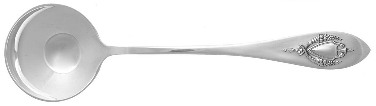 Mount Vernon (Sterling, 1905) Large Chocolate Spoon by Lunt Silver-1