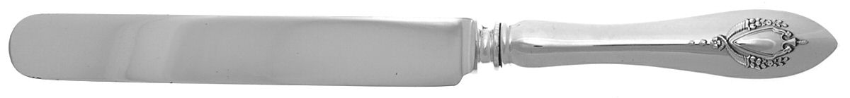 Mount Vernon (Sterling, 1905) Blunt Hollow Knife with Bolster by Lunt Silver-1