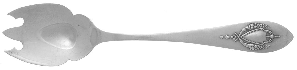 Mount Vernon (Sterling, 1905) Ice Cream Fork by Lunt Silver-1