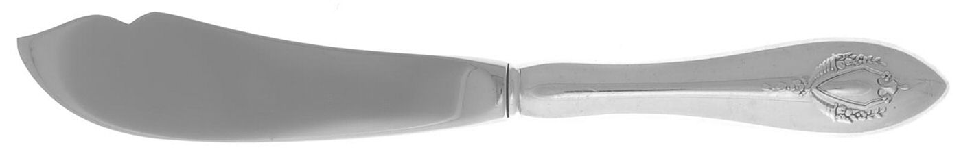 Mount Vernon (Sterling, 1905) Hollow Handle Master Butter Knife by Lunt Silver-1