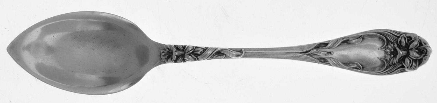 Narcissus (Sterling, 1903) Fruit/Orange Spoon by Lunt Silver-1