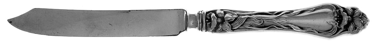 Narcissus (Sterling, 1903) Individual Fruit Knife with Silverplate Blade by Lunt Silver-1