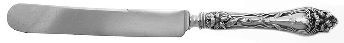 Narcissus (Sterling, 1903) Old French Hollow Knife with Bolster by Lunt Silver-1