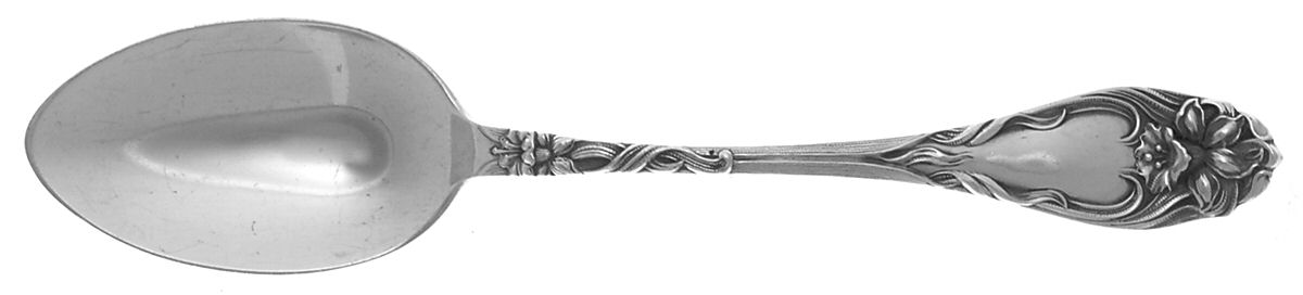 Narcissus (Sterling, 1903) Dessert/Oval Soup Spoon by Lunt Silver-1