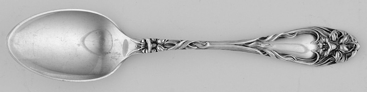 Narcissus (Sterling, 1903) Five O'Clock Teaspoon by Lunt Silver-1