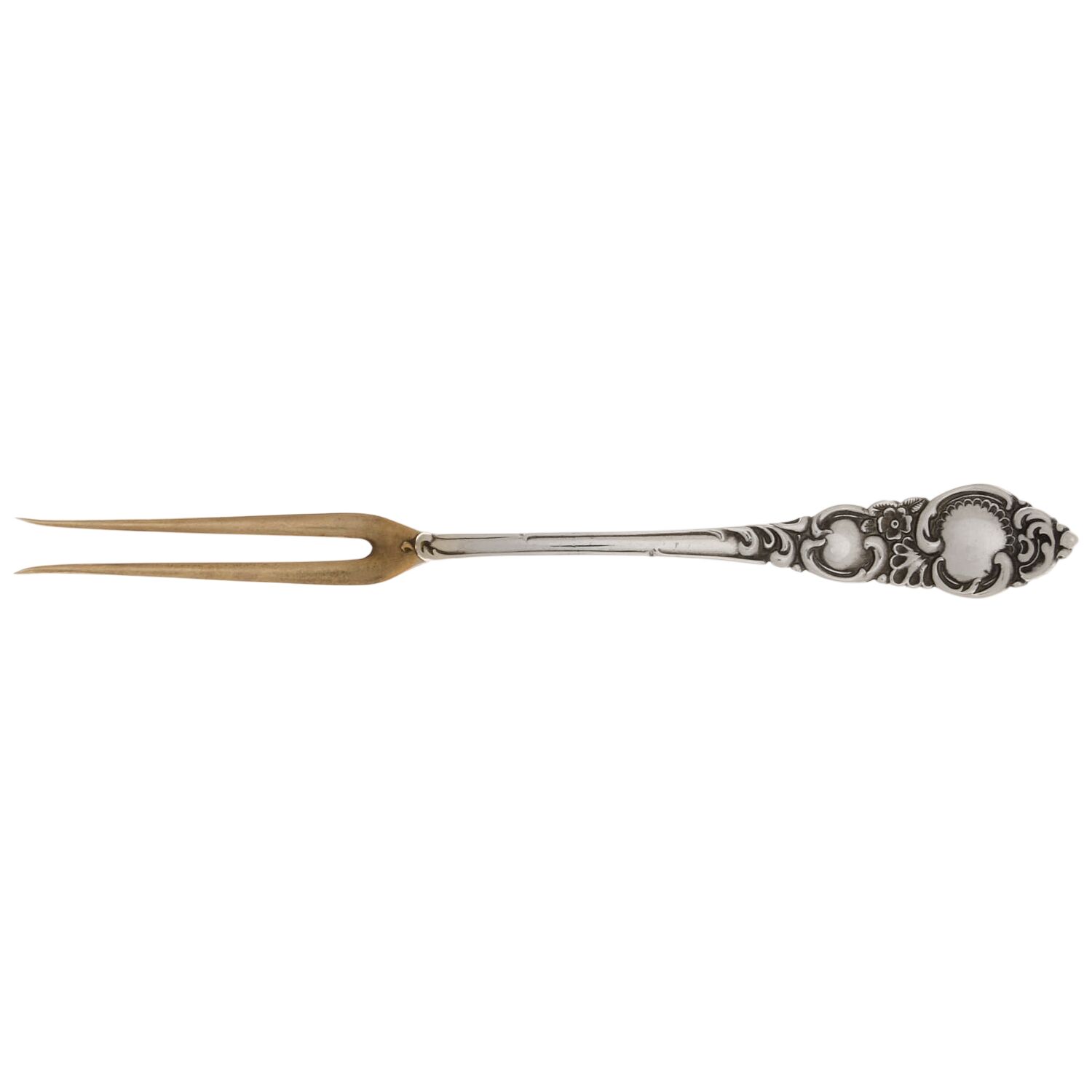Navarre (Sterling, 1893) Lemon Fork by Lunt Silver-1