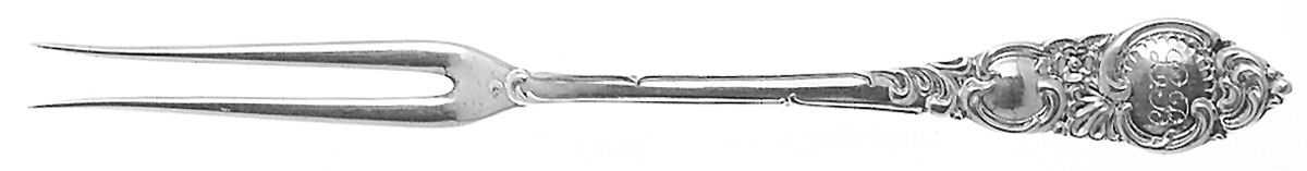 Navarre (Sterling, 1893) Lemon Fork by Lunt Silver-1